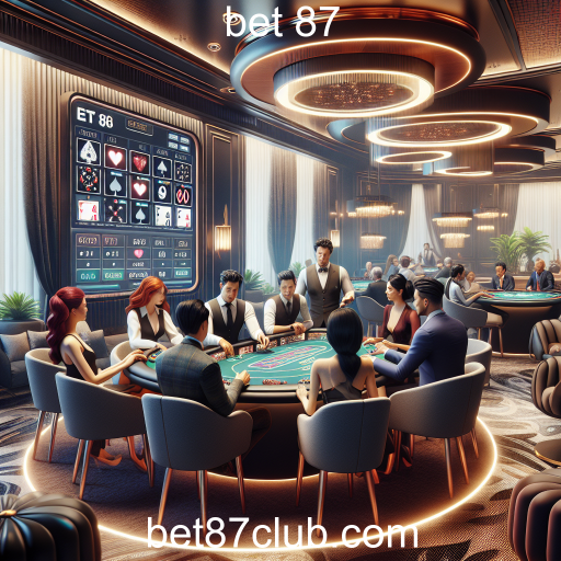 Explore a Emoção do Casino ao Vivo no Bet 87